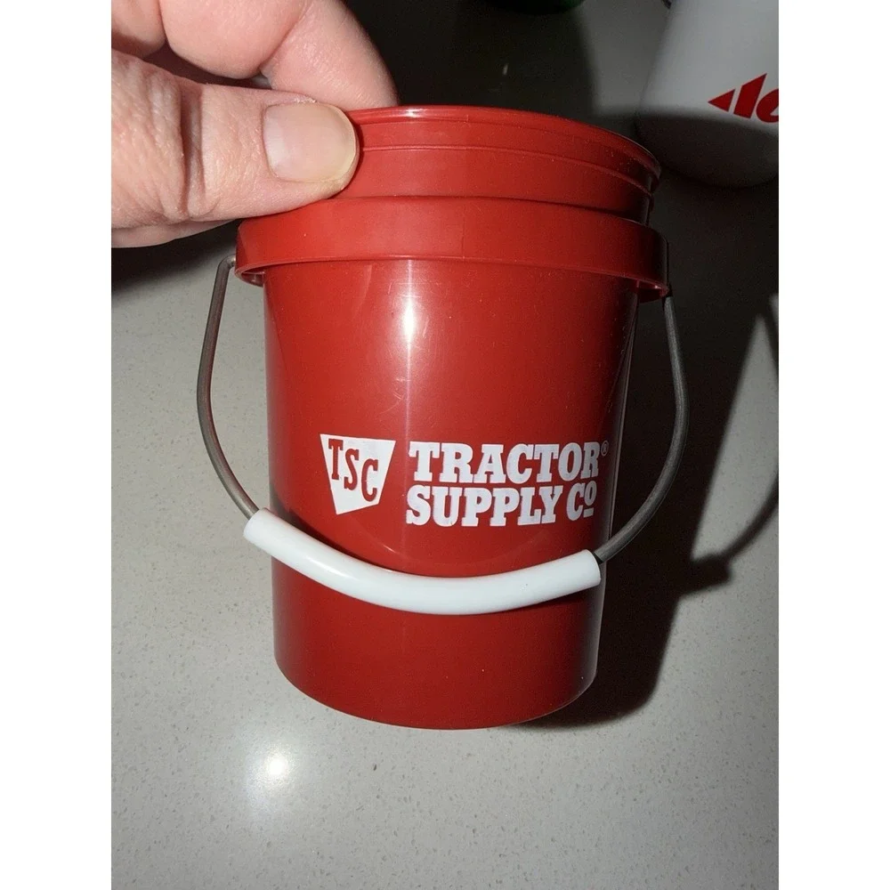 Lowe's Menards Ace Tractor Sup Target MINI BUCKET MINI BASKET TEENY TOTE SET New
